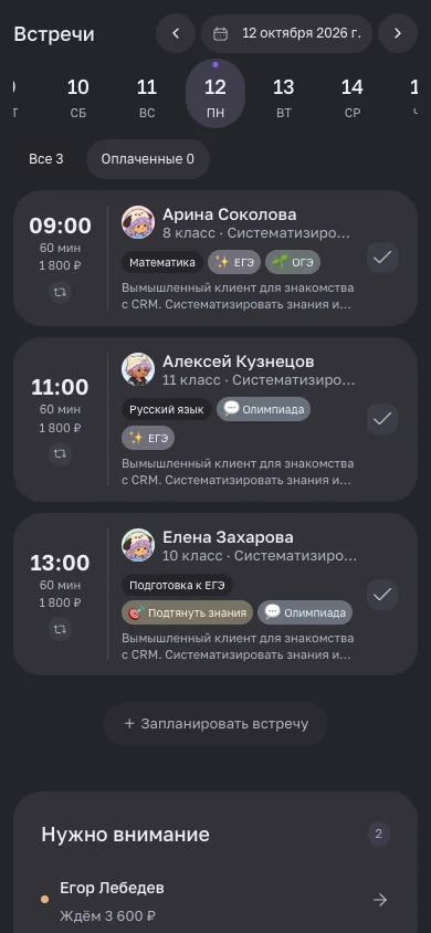 Пилиньк на телефоне в Пилиньке